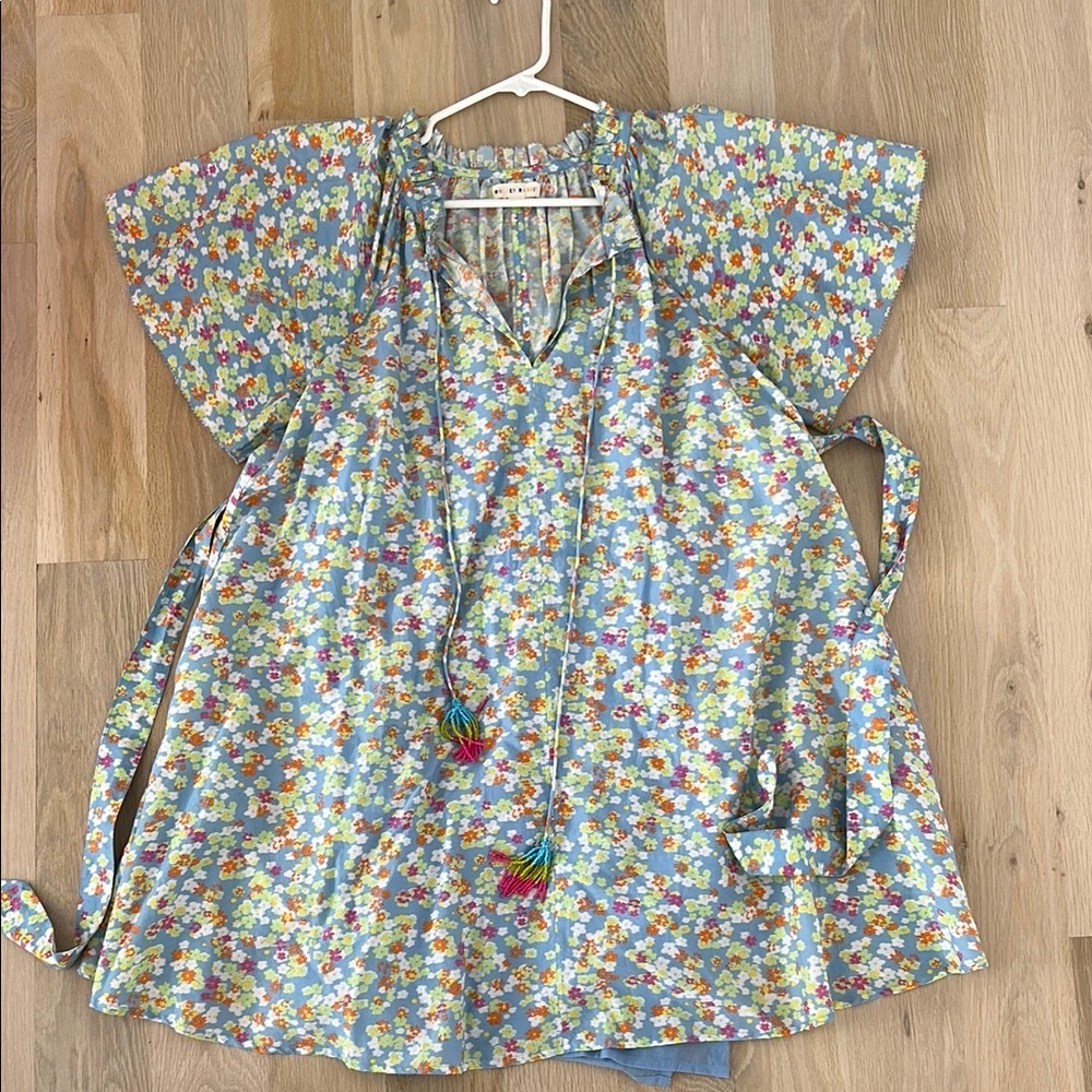 Roller Rabbit Marine Temmy flutter sleeve Dress - Picture 2 of 11